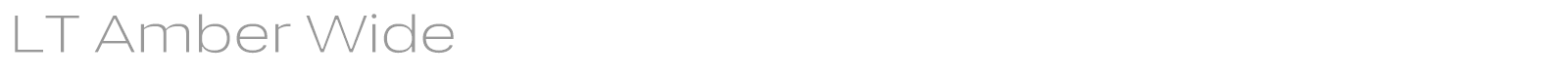LT Amber font preview